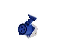 123-6K Connecteur: alimentation AC socle femelle 32A 230VAC IP44 PCE