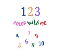 123 Color With Me: Count and Color