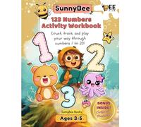 123 Numbers Activity Workbook: Count, trace, and play your way through numbers 1 to 20!