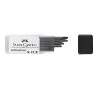 Faber-Castell 123121 - 6 mines en graphite de compas