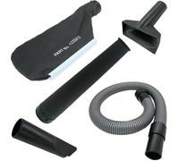 #123241-2 Sac à poussière en Tissu sous Vide 132025-7 Buse en Caoutchouc et Tuyau de dégonflage Remplace Makita DUB182, DUB183, DUB185, DUB186 UB1101,4014NV Souffleur sans Fil UB121DZ 12 V LS14000