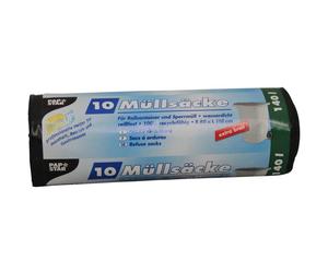 [12328] PAPSTAR Rouleau de 10 Sacs Poubelle LDPE 150 litres 150x70 cm Extra r...