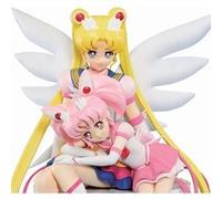 Bandai Figurine Ichibansho – Sailor Moon Eternal (Eternal Sailor Moon & Chibi Moon) – Multicolore