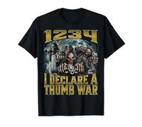 1234 I Declare A Thumb War T-Shirt