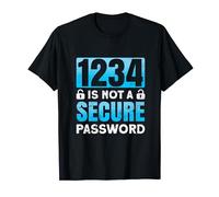 1234 n'est pas un mot de passe sécurisé Journée mondiale des T-Shirt