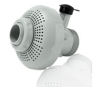 12355 Grande buse d'entrée d'air compatible avec les pompes Intex 1900-2450 gph, buse d'entrée d'air de piscine pour piscines Intex de 5,7 m et plus grandes, kit de buse de grille de filtre - 1 lot