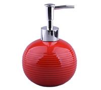 123Arts Distributeur de savon rtro en cramique avec pompe, bouteille de savon, bouteille de lotion