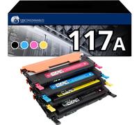 Pack 4 Toners compatibles HP 117A - 123CONSOMMABLES - Topromo
