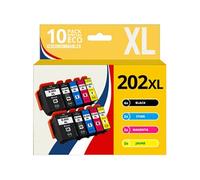 123CONSOMMABLES - 202XL - Pack cartouches d'encre Compatible avec Epson 202 XL 202XL pour imprimante Expression Premium XP6100 XP6005 XP6105 (pack de