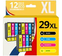 Pack compatible EPSON T29XL, 12 cartouches - 123CONSOMMABLES - Topromo