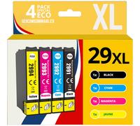 Pack compatible EPSON T29XL, 4 cartouches - 123CONSOMMABLES - Topromo