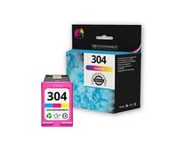123CONSOMMABLES - 304 - Cartouches d'encre Compatible avec HP 304 Couleur pour Cartouche Encre 304 pour HP Deskjet 3760 2620 2625 2630 2635 2655 3700