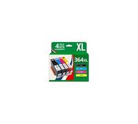 123CONSOMMABLES - 364XL - Pack 4 Cartouches d'encre Compatibles avec HP 364 364XL pour Officejet 4620 4610 4622 Deskjet 3070A 3520 3524 Photosmart