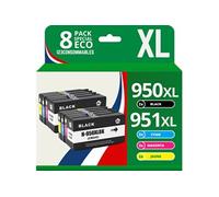 123CONSOMMABLES - 950XL 951XL - Cartouches d'encre compatible avec HP 950XL 951XL pour HP Officejet Pro 8600 8620 8610 8100 8615 8625 8630 8640 251dw