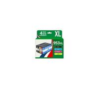 123CONSOMMABLES - 953XL - Pack de 4 Cartouches d'encre compatibles avec HP Officejet Pro 8715 8710, HP Officejet Pro 7720 7740 8730 8720 8725 8210