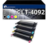 123CONSOMMABLES - CLT-4092S Compatible pour Samsung CLT-4092S Cartouche de Toners CLT-4092S K4092S C4092S M4092S Y4092S Compatible pour Samsung CLP-320 CLP-325 CLX-3180 CLX-3185