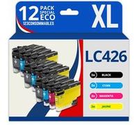 123CONSOMMABLES - LC426XL - Cartouches compatibles avec Brother LC 426 LC426XL pour Brother MFC-J4335DW MFC-J4340DW MFC-J4535DW MFC-J4540DW