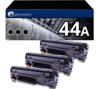 123CONSOMMABLES - Pack 3 Toners compatible avec HP 44A noir