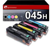 123CONSOMMABLES - Pack 4 toners compatible avec CANON 045H