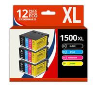 123CONSOMMABLES - PGI-1500XL - Cartouches d'encre compatibles avec Canon PGI-1500XL PGI-1500 pour Maxify MB2350 MB2050 MB2300 MB2000 MB2150 MB2755 MB2155 MB2750