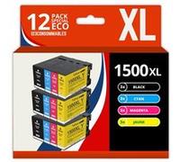 123CONSOMMABLES - PGI-1500XL - Cartouches d'encre compatibles avec Canon PGI-1500XL PGI-1500 pour Maxify MB2350 MB2050 MB2300 MB2000 MB2150 MB2755 MB2155 MB2750 G