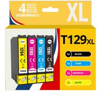 123CONSOMMABLES - T1295 - Cartouches Encre Compatible avec Epson T1295 pour Stylus SX525WD SX535WD S