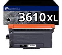 123CONSOMMABLES - TN-3610XL Toner Compatible avec Brother TN3610 XL HL-L6410DN, MFC-L6910DN G