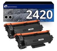 123CONSOMMABLES - TN2420 - Toner Compatible pour Brother DCP-L2530DW MFC-L2710DW HL-L2350DW DCP-L2510D HL-L2375DW MFC-L2730DW MFC-L2750DW HL-L2310D TN-2420 TN2410 TN-2410 Noir G