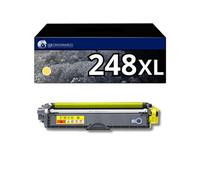 123CONSOMMABLES - TN248 - Toner compatibles avec Brother TN248Y jaune pour DCP-L3520CDW DCP-L3520CDWE HL-L8230CDW MFC-L3740CDW HL-L3220CW