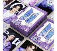 124 pièces/92 pièces/55 pièces Cartes Lomo K-Pop B/T/S JIMIN V J-HOPE RM JIN à double face, cartes photo haute définition. Cartes de collection, cadeau de la Saint-Valentin, petit cadeau. Cartes de so