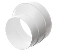 Ø 125-100 Réducteur en Plastique - Adaptateur pour Tuyau de Ventilation