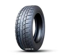 125/65-12 Pneu Sans Chambre 51J, 225 KPA, Charge Maxi 195 kg, Pneus Toutes Saisons pour Voiture Mini SUV, Résistant aux Crevaisons, Run Flat, Conduite Silencieuse (1 pièce)