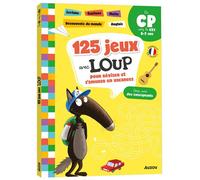 125 jeux avec loup du cp au ce1 - cahier de vacances 2025