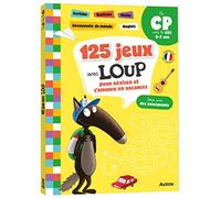 125 jeux avec loup - cp a ce1 - Eléonore Thuillier - Auzou Philippe Eds - broché - Scolaire / Universitaire