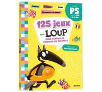 125 jeux avec loup - ps a ms - Orianne Lallemand - Auzou Éditions - broché - Scolaire / Universitaire
