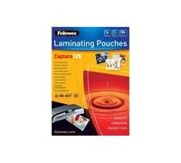 Sac de film laqué, format a3, mat, 250 mic fellowes 5328601