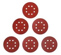 125 mm disques abrasifs résistants à l'usure pour ponceuses excentriques Makita, Bosch, Tacklife, Dewalt, Ryobi,10 pièces assorties