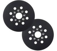 125 mm Plateau de ponçage Compatible avec Bos-ch PEX 220 A,GEX 125-1 AE,PEX 220 AE, Skil 7402/7490,2 pièces