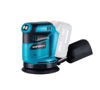 125 mm Ponceuse orbitale aléatoire électrique sans balais, meuleuse à bois, polissage, meulage, ponceuse, 3 vitesses pour batterie Makita 18 V