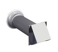 Ø 125 mm Raccord à l'air extérieur non-chauffé avec soupape à disque