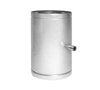 Ø 125 mm Volet d'aération pour raccord carré