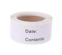 125 pcs/rouleau Maison Cuisine Étiquettes de Stockage des aliments Réfrigérateur Congélateur Bâton Autocollant Joyeux Noël Autocollants Rouleau de Thanksgiving Floral Merci Halloween Rond Sceau