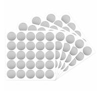 125 Pièces Autocollants à Gratter Circulaire,Carte à gratter,Ticket a Gratter,Cartes à Gratter Cartes Étiquette Circulaire,pour DIY Carte Postale Surprise Cadeau(gris)