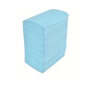 125 Tampons de Nettoyage de Tatouage, Nappe de Tatouage Jetable, Tampon de Nettoyage de Tatouage Jetable, Serviettes de Table pour Nail Art, Chiffon de Nettoyage de Tatouage à Bonne Absorption,(Bleu)