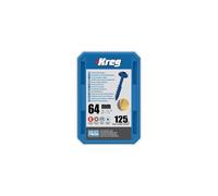 125 vis Blue-Kote - 8 x 64 mm - filetage épais - Maxi-Loc carré