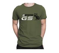 1250 GS T-shirt pour fan de moto R1250GS Biker Man, Military, L