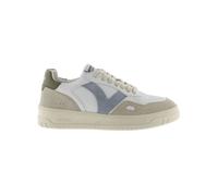 Victoria Basket Basse Unisexe Seúl Effet Cuir & Pièces Colorées & en Croûte De Cuir en Contraste 1257101 pour Adulte Kaki 37