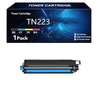125A Cartouche de Toner de Remplacement pour HP 125A CB540A CB541A CB542A CB543A pour HP Color Laserjet CP1213 CP1214 CP1215 CP1216 CP1517ni CP1519ni Imprimantes,C-1 Pcs