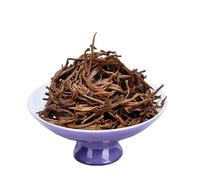 125g Thé Noir Jin Jun Mei Mélangé En Feuilles Frit à La Main Et Biologique - Exquis Pour Un Thé Chinois Corsé Thé Vert Biologique Sans Additifs Mûr Aromatisé En Feuilles Rouge Mûr Bio