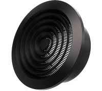 Ø 125mm Anthracite Grille de Ventilation en Plastique - Grill D'aération avec Moustiquaire